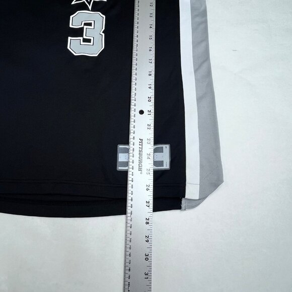 San Antonio Spurs Fanatics Mens Johnson #3 Basketball Jersey Black Gray Small - Picture 4 of 5